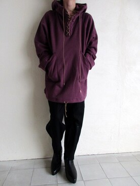 「banal chic bizarre」｜「アイテム（パーカー）」を使った、TITY niigataさん（レディース・160cm）の夏コーディネート