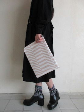 「mintdesigns（ミントデザインズ）のアイテム（バッグ）」を使った、TITY niigataさん（レディース・160cm）の秋コーディネート