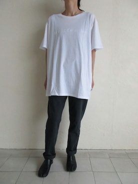 「writtenafterwards（リトゥンアフターワーズ）のアイテム」を使った、TITY niigataさん（レディース・160cm）の秋コーディネート