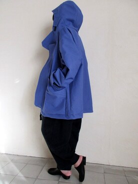 「chloma（クロマ）のアイテム（その他アウター）」を使った、TITY niigataさん（レディース・160cm）の冬コーディネート