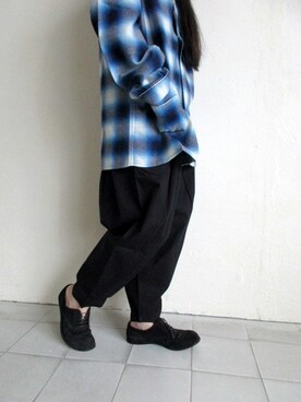 「NADA.（ナダ）のアイテム」を使った、TITY niigataさん（レディース・160cm）の冬コーディネート