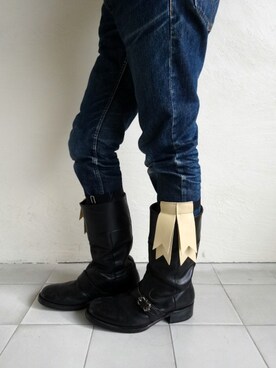 「blackmeans（ブラックミーンズ）のアイテム（その他）」を使った、TITY niigataさん（メンズ・172cm）の冬コーディネート