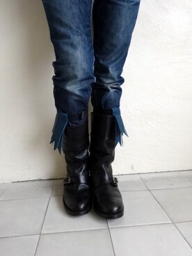 「blackmeans（ブラックミーンズ）のアイテム（その他）」を使った、TITY niigataさん（メンズ・172cm）の冬コーディネート
