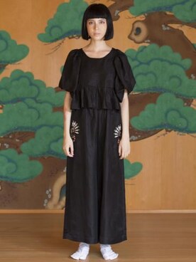 「 リネン」｜TITY niigataさん（レディース・170cm）の春コーディネート