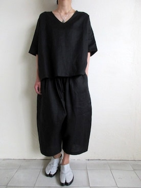 「 リネン」｜TITY niigataさん（レディース・160cm）の夏コーディネート