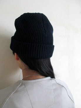 「meanswhile（ミーンズワイル）のアイテム（帽子）」を使った、TITY niigataさん（レディース・160cm）の秋コーディネート