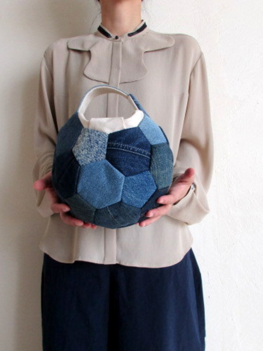 TITY niigataさんの「Ore オー Soccer Ball Bagサッカーボールバッグ・デニム/S 」を使ったコーディネート