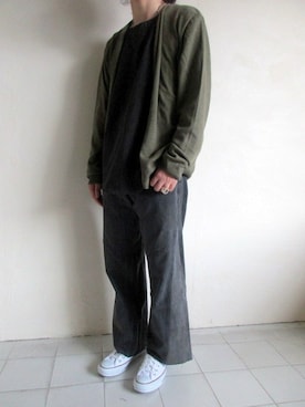 「 カーディガン」｜TITY niigataさん（メンズ・172cm）の秋コーディネート
