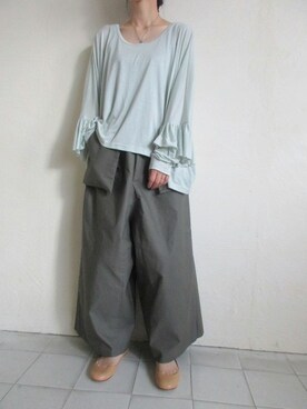 「 グレー」｜TITY niigataさん（レディース・160cm）の冬コーディネート