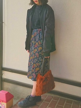 「ancheri（アンシェリ）のアイテム」を使った、ちぃさん（レディース・164cm）の秋コーディネート