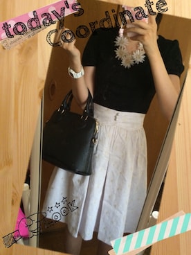 みぃなさん（レディース・163cm）の夏コーディネート