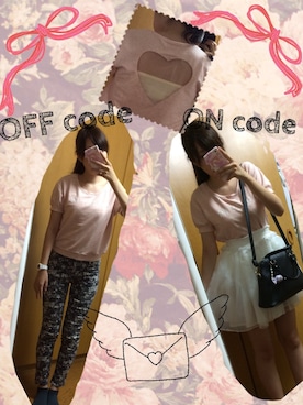 「オーガンジー」｜「アイテム（スウェット）」を使った、みぃなさん（レディース・163cm）の夏コーディネート