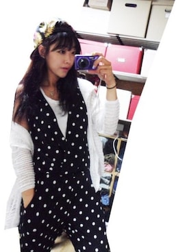 「노브랜드のアイテム（キャップ、その他）」を使った、jungさん（レディース）の夏コーディネート