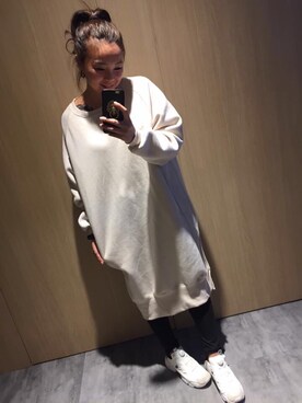 「wip（ウィップ）のアイテム」を使った、over girlさん（レディース・153cm）の冬コーディネート