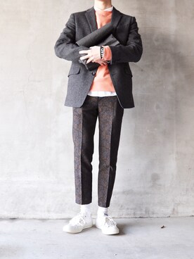 ryoさん（メンズ・170cm）の冬コーディネート