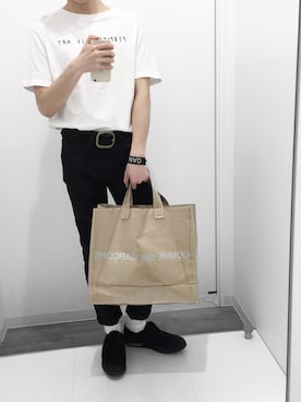「OPENING CEREMONY（オープニングセレモニー）のアイテム（シューズ）」を使った、ryoさん（メンズ・170cm）の春コーディネート