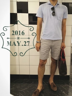 「FRANCK MULLER（フランク・ミュラー）のアイテム」を使った、AMUさん（メンズ・174cm）の春コーディネート