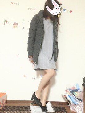「アイテム（ブーティ）」を使った、♡♡®iｏ♡♡さん（レディース・157cm・20代）の冬コーディネート