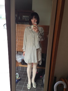 「keisuke kanda（ケイスケカンダ）のアイテム（パンツ）」を使った、chokukoさん（レディース・159cm）の冬コーディネート