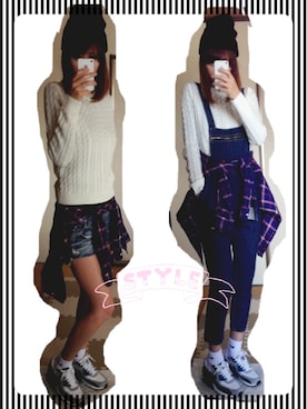 「MOUSSY（マウジー）のアイテム（オールインワン・サロペット）」を使った、asammyさん（レディース・170cm）の春コーディネート