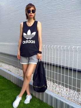 asammyさん（レディース・170cm）の夏コーディネート