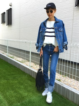 asammyさん（レディース・170cm）の春コーディネート