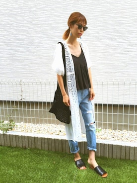 asammyさん（レディース・170cm）の夏コーディネート