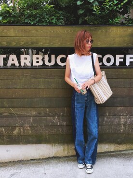 「アイテム（チョーカー）」を使った、asammyさん（レディース・170cm）の夏コーディネート