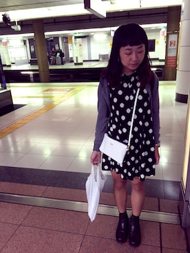 Hongニジさん（レディース・158cm）の秋コーディネート