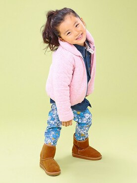 B:MING by BEAMS WOMENさん（キッズ・110cm）の秋コーディネート