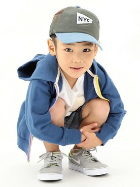 B:MING by BEAMS WOMENさん（キッズ・103cm）の春コーディネート