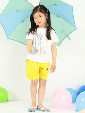 B:MING by BEAMS WOMENさん(キッズ・108cm)の夏コーディネート