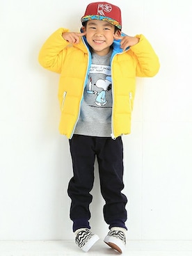 B:MING by BEAMS WOMENさん（キッズ・108cm）の冬コーディネート