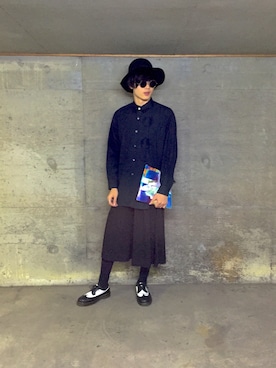 「PARADOX（パラドックス）のアイテム（バッグ）」を使った、daruさん（メンズ・170cm）の秋コーディネート