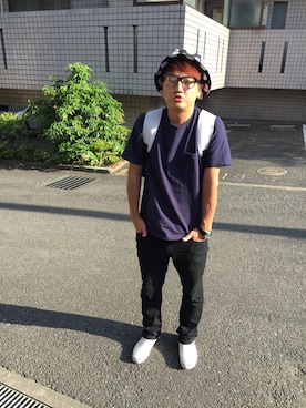 にしのさん（メンズ・171cm）の春コーディネート