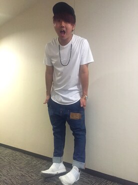 にしのさん（メンズ・171cm）の夏コーディネート