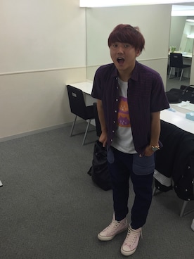 にしのさん（メンズ・171cm）の夏コーディネート