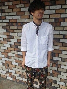「URBAN RESEARCH（アーバンリサーチ）のアイテム（その他シューズ）」を使った、hasekenさん（メンズ・177cm）の春コーディネート