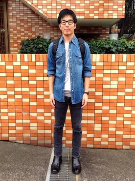 「BUTTERO」｜「アイテム（その他）」を使った、Daisuke Aさん（メンズ・168cm）の夏コーディネート