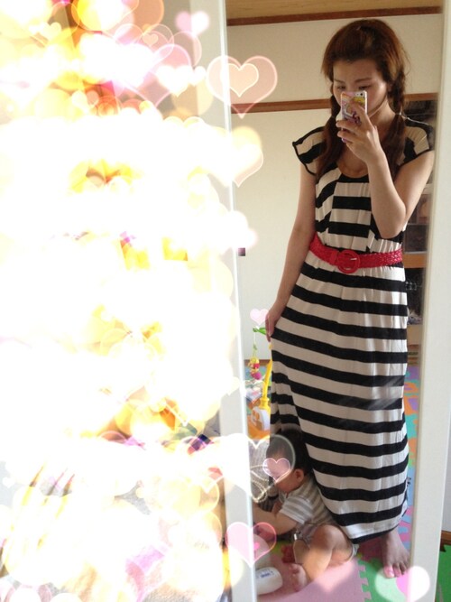 おちゃ Uniqloのワンピースを使ったコーディネート Wear