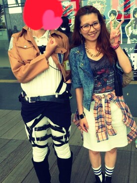 おちゃさんのコーディネート