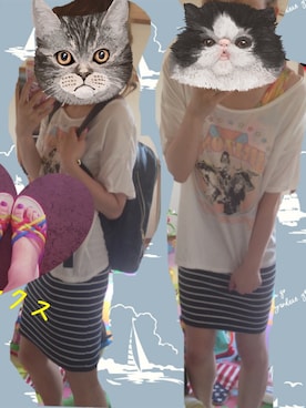 おちゃさんのコーディネート