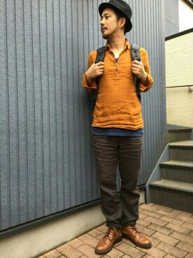 その他パンツを使った からしいろ のメンズ人気ファッションコーディネート Wear