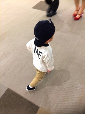 「Blake（ブレイク）のアイテム」を使った、shichanさん（キッズ・90cm）の秋コーディネート