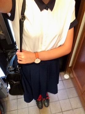 「きっちり」｜ぱんださん（レディース・163cm）の夏コーディネート