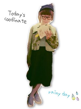 アズ☺︎さん（レディース・159cm）の春コーディネート