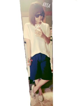 「CARNIVALのアイテム」を使った、アズ☺︎さん（レディース・159cm）の春コーディネート