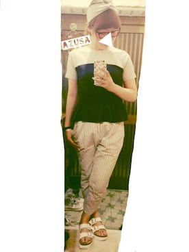 アズ☺︎さん(レディース・159cm)の夏コーディネート