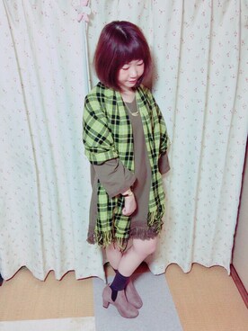 アズ☺︎さん(レディース・159cm)の秋コーディネート