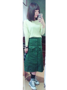 アズ☺︎さん(レディース・159cm)の春コーディネート